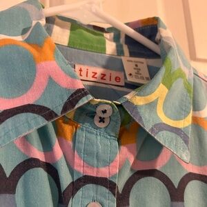 Tizzie button-down with French cuffs